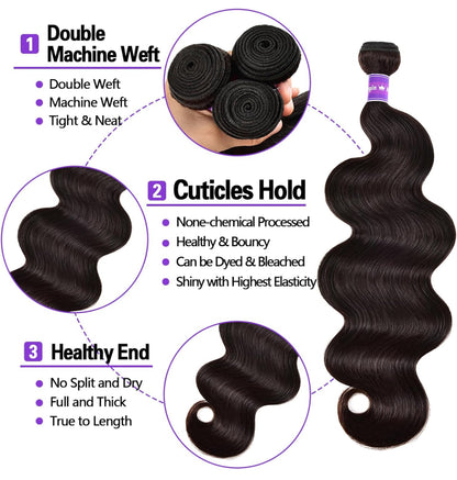 3Bw beautiful bundles 20-22-24 inches