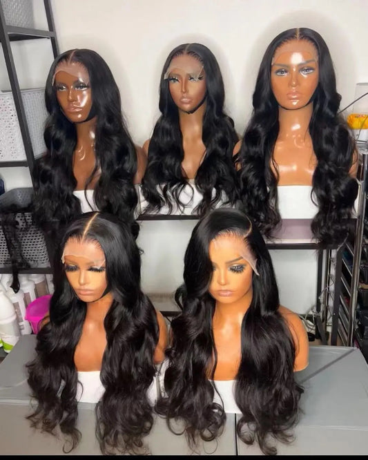 Transparent Full Lace Frontal Wig 4x4