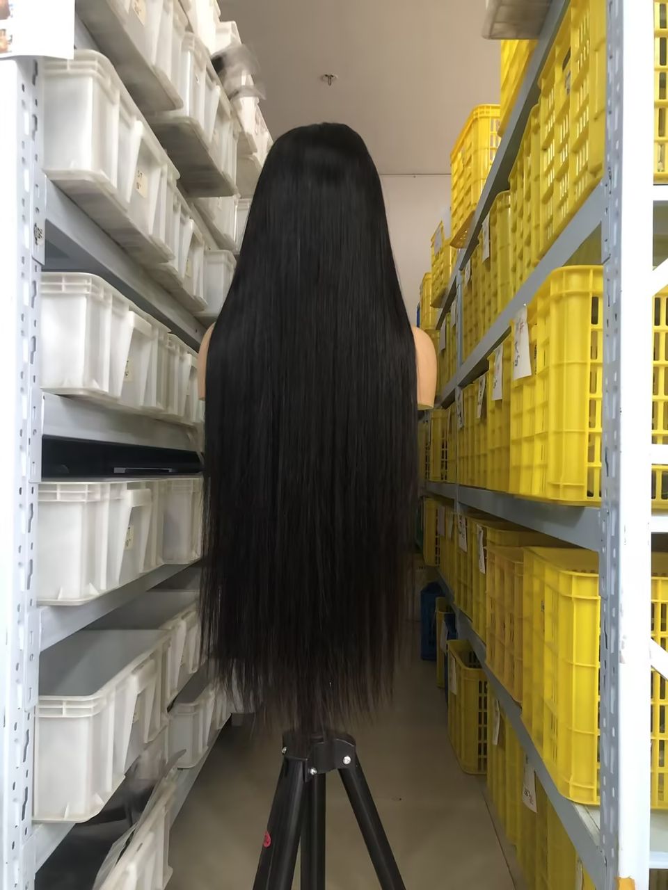 Long, beautiful lace wig
