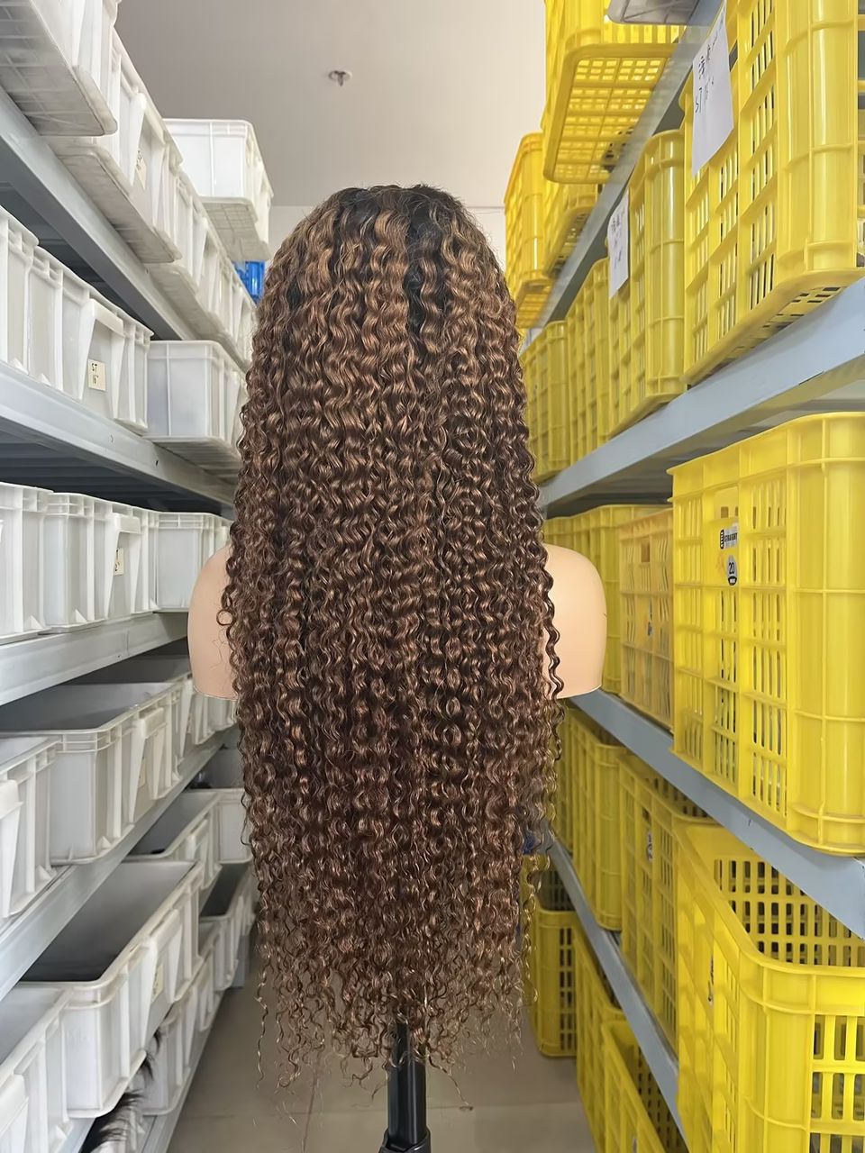 Kinky curly lace wig ￼